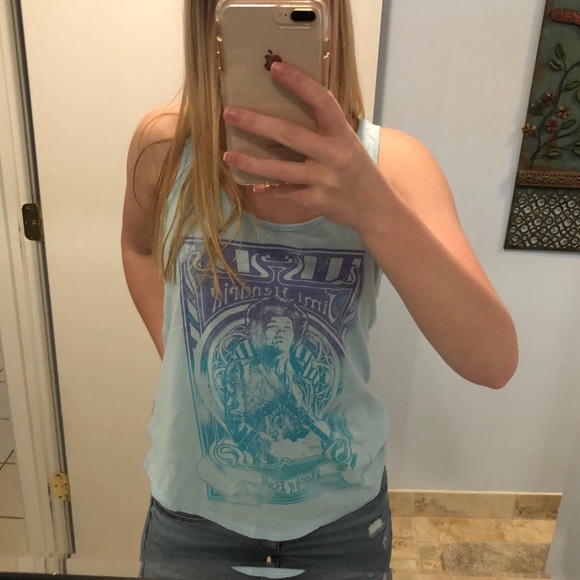Old Navy Tops - Jimmy Hendrix Graphic Tank (Old Navy Collectibles) Old Navy Tops - Jimmy Hendrix Graphic Tank (Old Navy Collectibles)